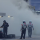 Illustration for article titled Ferrari Team Puts Out Pit Lane Fire, Sends Charred 488 Back Out To Race Like Its No Big Deal